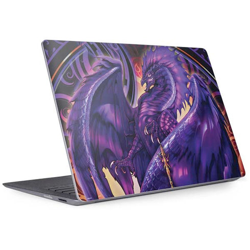 Dragonblade Netherblade Purple by Ruth Thompson Surface Laptop 2 Skin